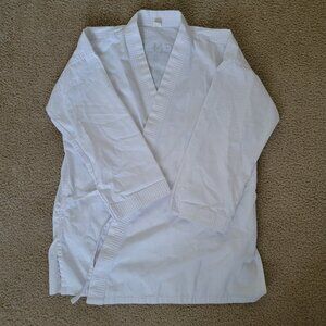 "Golden Tiger" Martial Arts Karate Uniform or Gi and White Belt